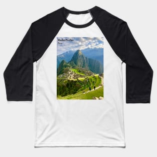 Machu Picchu Baseball T-Shirt